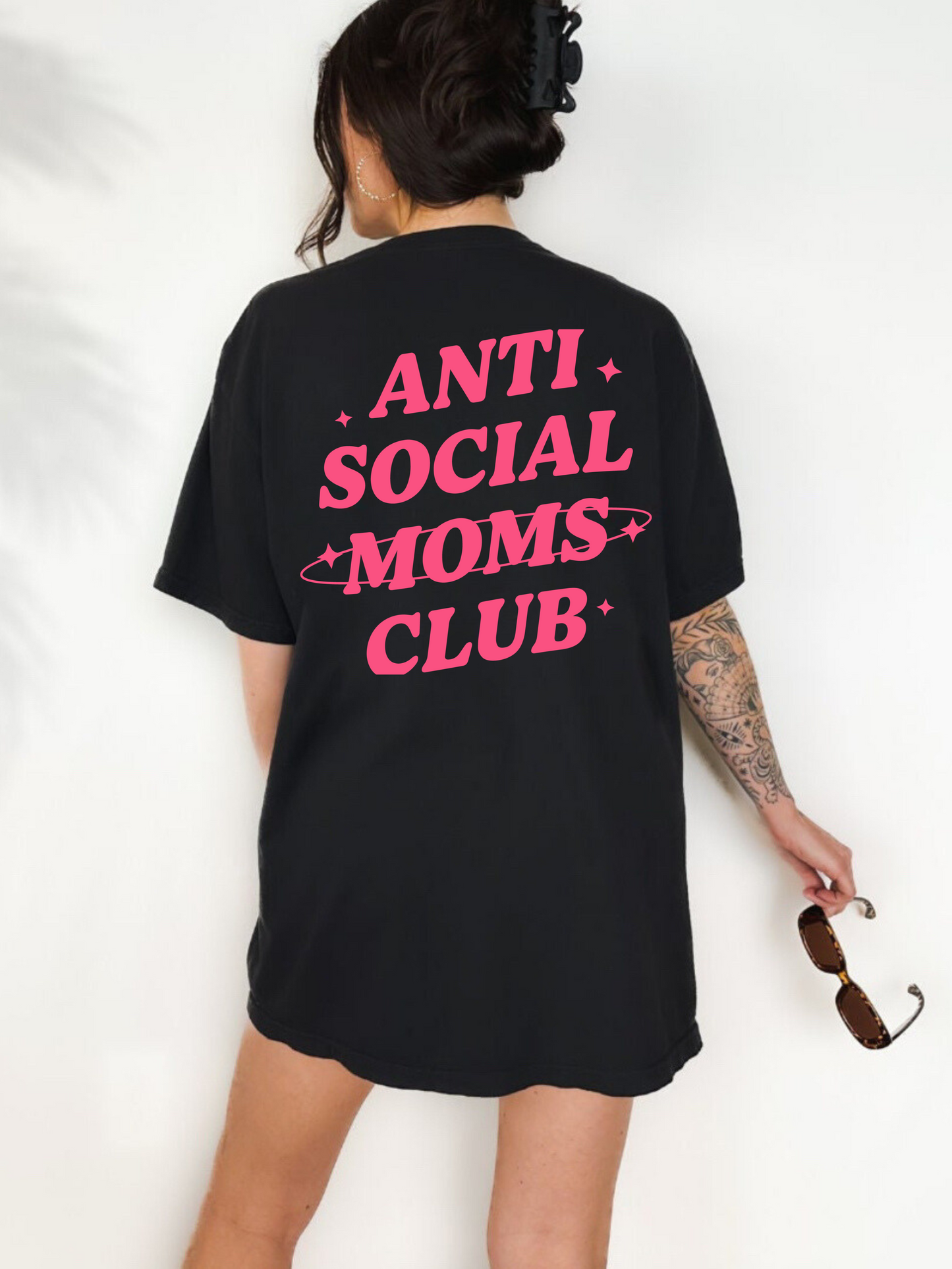 Anti Social Moms Club Tee